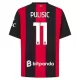 Camisolas AC Milan Christian Pulišić 11 Equipamento Principal 26/27 Camisolas AC Milan Christian Pulišić 11 Equipamento Principal 26/27