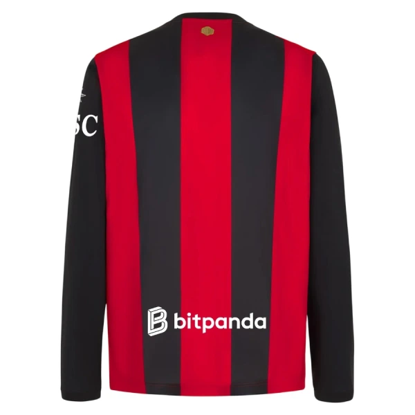 Camisolas AC Milan Equipamento Principal 26/27 Manga Comprida
