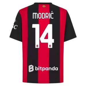 Camisolas AC Milan Luka Modric 14 Equipamento Principal 26/27 Camisolas AC Milan Luka Modric 14 Equipamento Principal 26/27