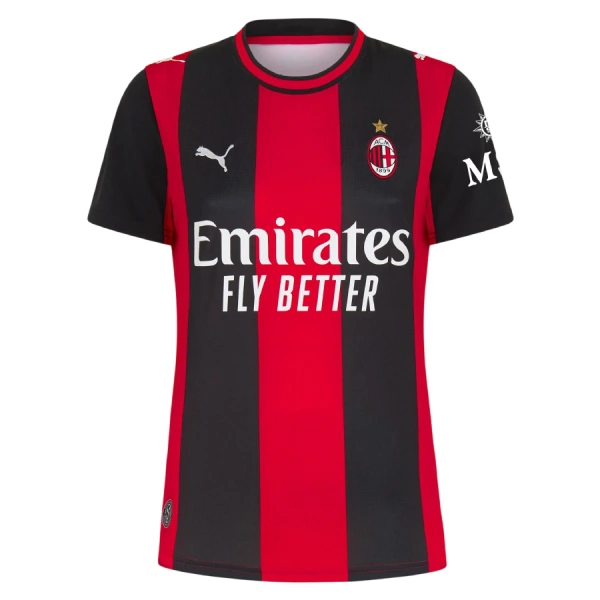 Camisolas AC Milan Mulher Equipamento Principal 26/27