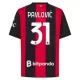 Camisolas AC Milan Pavlovic 31 Equipamento Principal 26/27