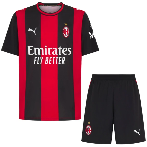 Camisolas AC Milan Rafael Leão 10 Criança Equipamento Principal 26/27