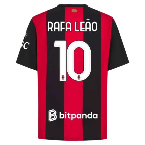 Camisolas AC Milan Rafael Leão 10 Equipamento Principal 26/27