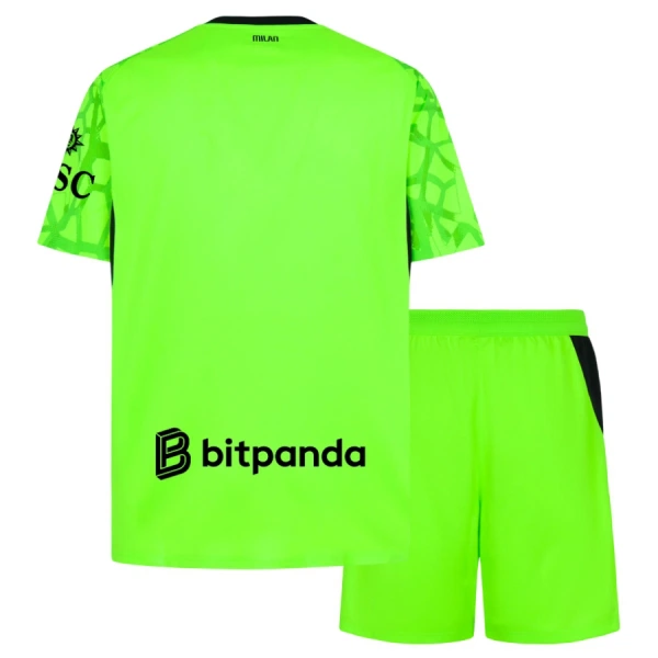 Camisolas Guarda Redes AC Milan Criança Equipamento Terceiro 26/27