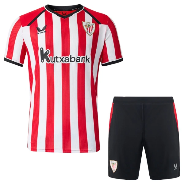 Camisolas Athletic Bilbao Criança Equipamento Principal 26/27 Camisolas Athletic Bilbao Criança Equipamento Principal 26/27