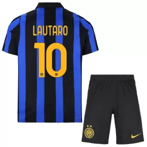 Camisolas Inter Milan Lautaro Martínez 10 Criança Equipamento Principal 26/27 Camisolas Inter Milan Lautaro Martínez 10 Criança Equipamento Principal 26/27