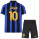 Camisolas Inter Milan Lautaro Martínez 10 Criança Equipamento Principal 26/27 Camisolas Inter Milan Lautaro Martínez 10 Criança Equipamento Principal 26/27