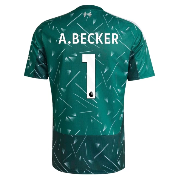 Camisolas Guarda Redes Liverpool Alisson Becker 1 Criança Equipamento Principal 26/27 Verde