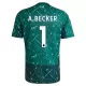 Camisolas Guarda Redes Liverpool Alisson Becker 1 Criança Equipamento Principal 26/27 Verde