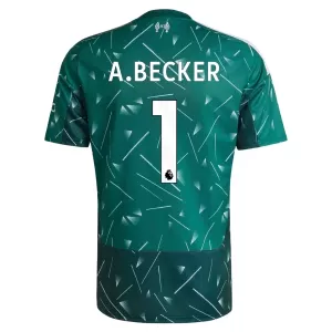Camisolas Guarda Redes Liverpool Alisson Becker 1 Equipamento Principal 26/27 Verde Camisolas Guarda Redes Liverpool Alisson Becker 1 Equipamento Principal 26/27 Verde
