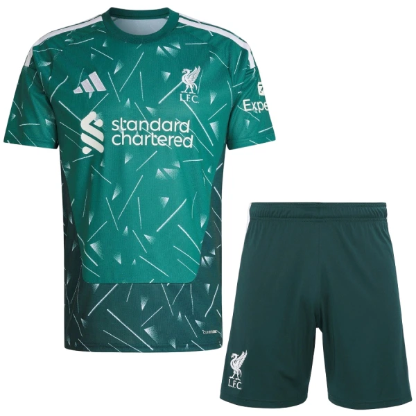 Camisolas Guarda Redes Liverpool Criança Equipamento Principal 26/27 Verde Camisolas Guarda Redes Liverpool Criança Equipamento Principal 26/27 Verde