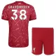 Camisolas Liverpool Gravenberch 38 Criança Equipamento Principal 26/27 Camisolas Liverpool Gravenberch 38 Criança Equipamento Principal 26/27