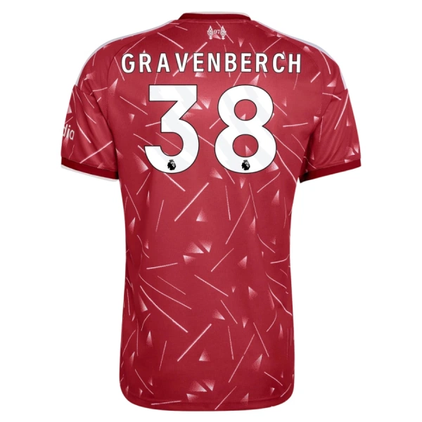 Camisolas Liverpool Gravenberch 38 Equipamento Principal 26/27