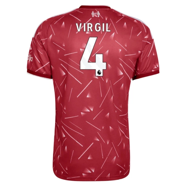 Camisolas Liverpool Virgil van Dijk 4 Criança Equipamento Principal 26/27