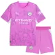 Camisolas Guarda Redes Manchester City Criança Equipamento Alternativo 26/27 Rosa