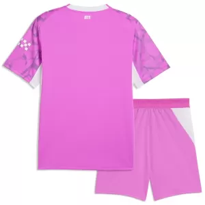 Camisolas Guarda Redes Manchester City Criança Equipamento Alternativo 26/27 Rosa