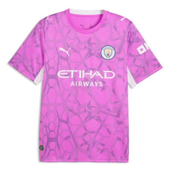Camisolas Guarda Redes Manchester City Equipamento Alternativo 26/27 Rosa Camisolas Guarda Redes Manchester City Equipamento Alternativo 26/27 Rosa