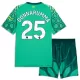 Camisolas Guarda Redes Manchester City Gianluigi Donnarumma 25 Criança Equipamento Principal 26/27 Verde Camisolas Guarda Redes Manchester City Gianluigi Donnarumma 25 Criança Equipamento Principal 26/27 Verde