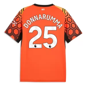 Camisolas Guarda Redes Manchester City Gianluigi Donnarumma 25 Equipamento Terceiro 26/27 Laranja