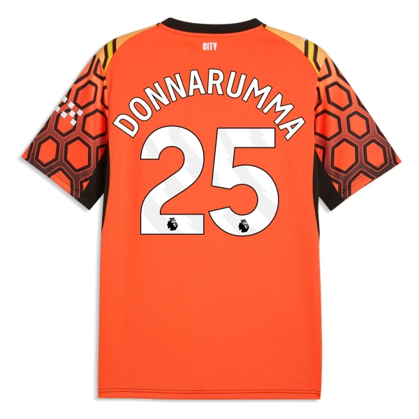 Camisolas Guarda Redes Manchester City Gianluigi Donnarumma 25 Equipamento Terceiro 26/27 Laranja Camisolas Guarda Redes Manchester City Gianluigi Donnarumma 25 Equipamento Terceiro 26/27 Laranja