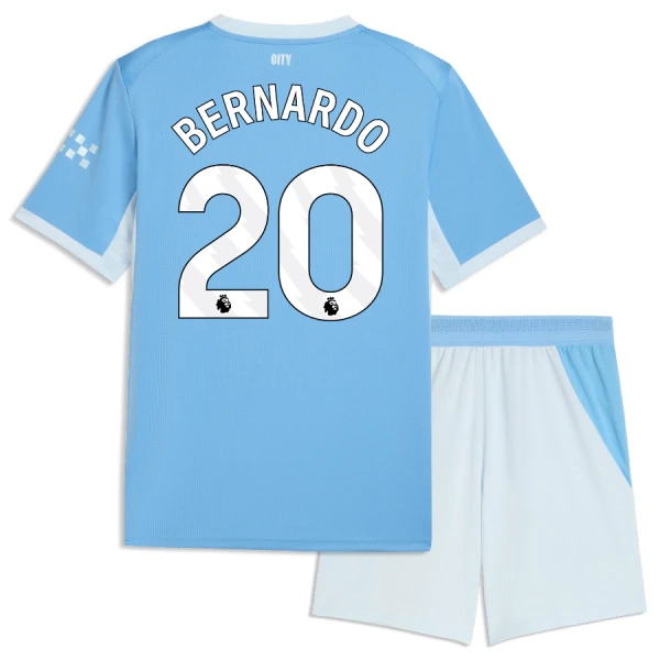 Camisolas Manchester City Bernardo Silva 20 Criança Equipamento Principal 26/27 Camisolas Manchester City Bernardo Silva 20 Criança Equipamento Principal 26/27