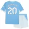 Camisolas Manchester City Bernardo Silva 20 Criança Equipamento Principal 26/27