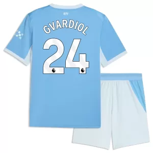 Camisolas Manchester City Josko Gvardiol 24 Criança Equipamento Principal 26/27
