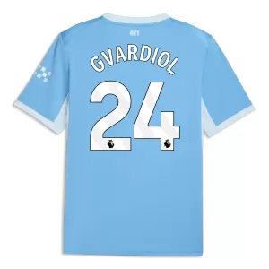 Camisolas Manchester City Josko Gvardiol 24 Equipamento Principal 26/27 Camisolas Manchester City Josko Gvardiol 24 Equipamento Principal 26/27