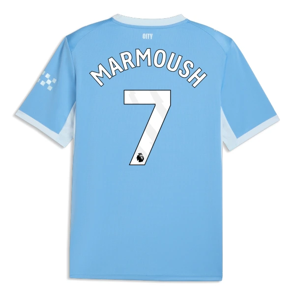Camisolas Manchester City Marmoush 7 Equipamento Principal 26/27 Camisolas Manchester City Marmoush 7 Equipamento Principal 26/27