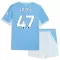 Camisolas Manchester City Phil Foden 47 Criança Equipamento Principal 26/27