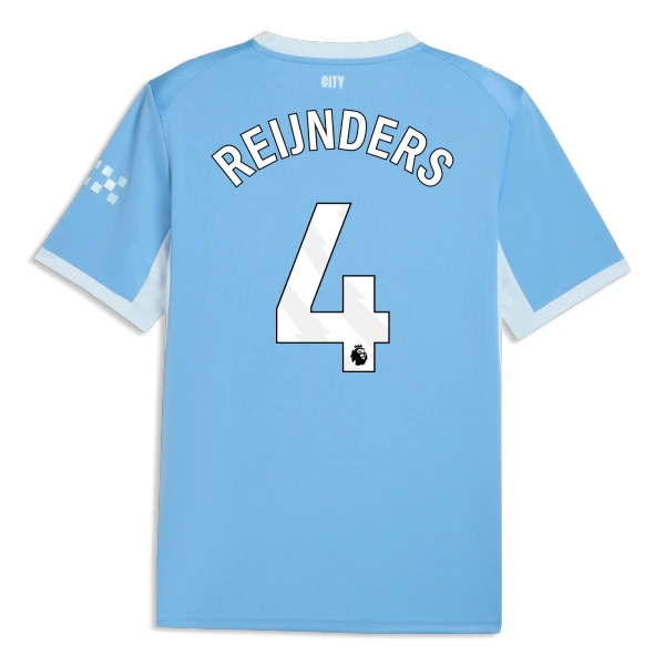 Camisolas Manchester City Reijnders 4 Equipamento Principal 26/27 Camisolas Manchester City Reijnders 4 Equipamento Principal 26/27