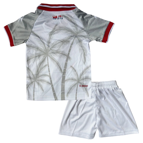 Camisolas Haiti Criança Equipamento Alternativo Mundial 2026