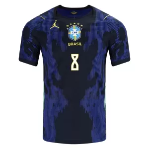 Camisolas Brasil Bruno Guimaraes 8 Equipamento Alternativo Mundial 2026
