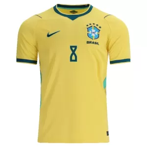 Camisolas Brasil Bruno Guimaraes 8 Equipamento Principal Mundial 2026