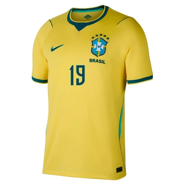 Camisolas Brasil Endrick 19 Equipamento Principal Mundial 2026