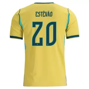 Camisolas Brasil Estevao 20 Equipamento Principal Mundial 2026