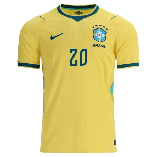 Camisolas Brasil Estevao 20 Equipamento Principal Mundial 2026