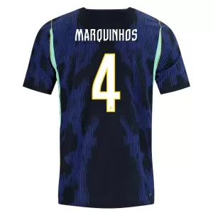 Camisolas Brasil Marquinhos 4 Equipamento Alternativo Mundial 2026