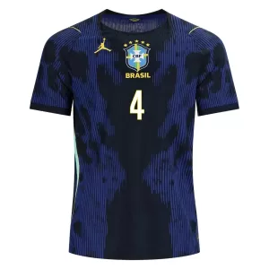 Camisolas Brasil Marquinhos 4 Equipamento Alternativo Mundial 2026