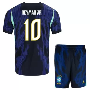Camisolas Brasil Neymar JR 10 Criança Equipamento Alternativo Mundial 2026 Camisolas Brasil Neymar JR 10 Criança Equipamento Alternativo Mundial 2026