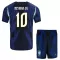 Camisolas Brasil Neymar JR 10 Criança Equipamento Alternativo Mundial 2026