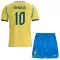 Camisolas Brasil Neymar JR 10 Criança Equipamento Principal Mundial 2026