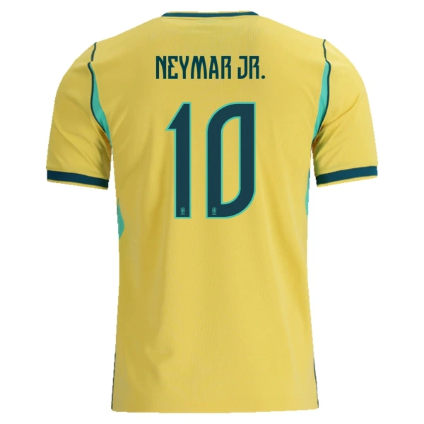 Camisolas Brasil Neymar JR 10 Criança Equipamento Principal Mundial 2026