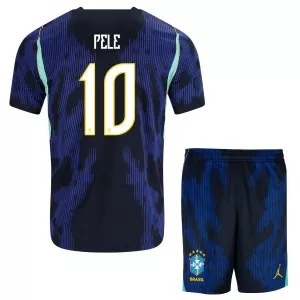 Camisolas Brasil Pele 10 Criança Equipamento Alternativo Mundial 2026