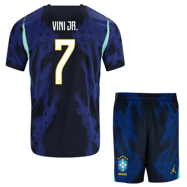 Camisolas Brasil Vinicius Junior 7 Criança Equipamento Alternativo Mundial 2026 Camisolas Brasil Vinicius Junior 7 Criança Equipamento Alternativo Mundial 2026
