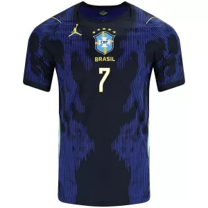 Camisolas Brasil Vinicius Junior 7 Criança Equipamento Alternativo Mundial 2026