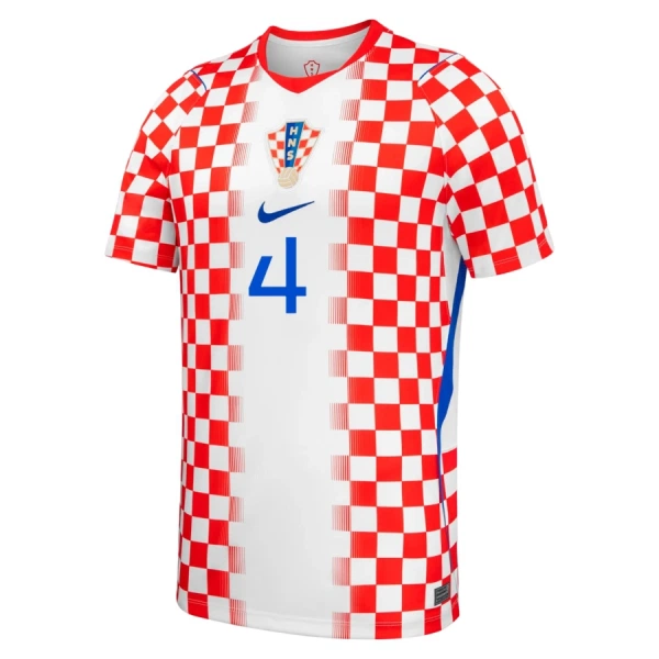 Camisolas Croácia Josko Gvardiol 4 Criança Equipamento Principal Mundial 2026