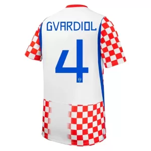 Camisolas Croácia Josko Gvardiol 4 Equipamento Principal Mundial 2026