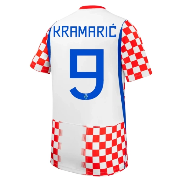 Camisolas Croácia Kramaric 9 Equipamento Principal Mundial 2026