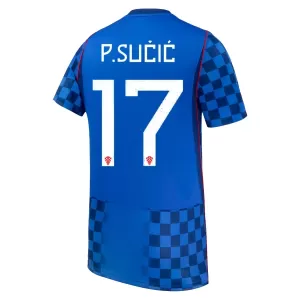 Camisolas Croácia P. Sucic 17 Equipamento Alternativo Mundial 2026